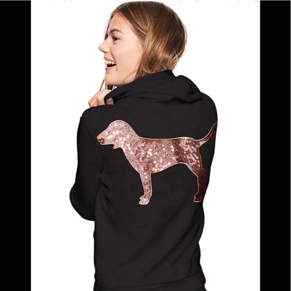 Bling quarter zip jacket